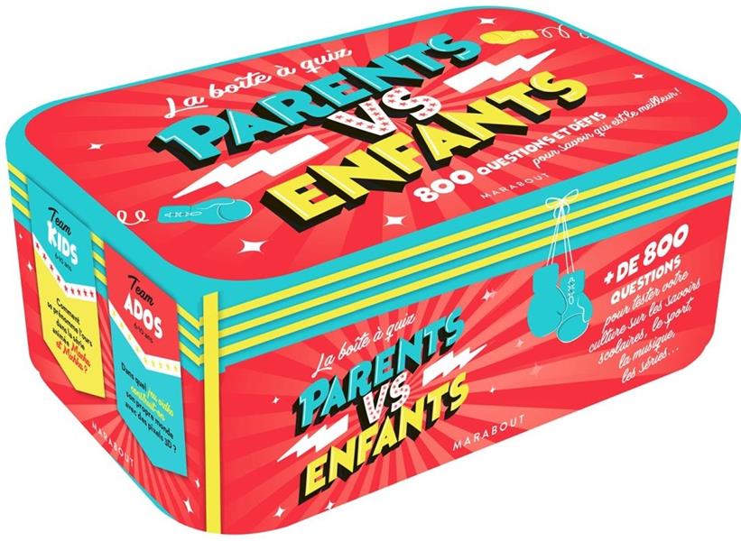 La boite a quiz parents vs enfants