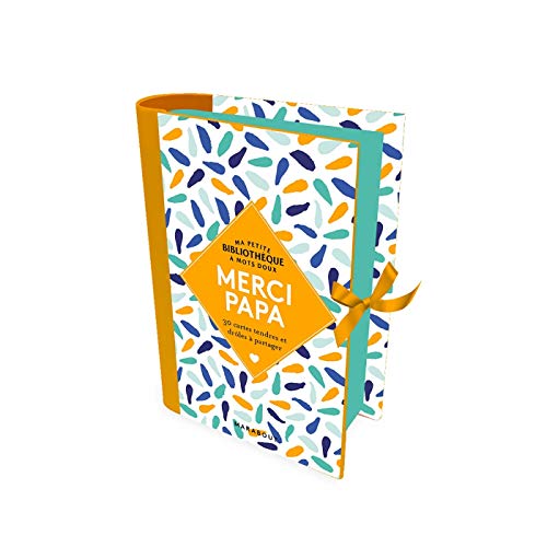 Ma petite bibliotheque a mots doux - merci papa