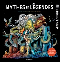 MYTHES ET LEGENDES - CARNET DE COLORIAGES