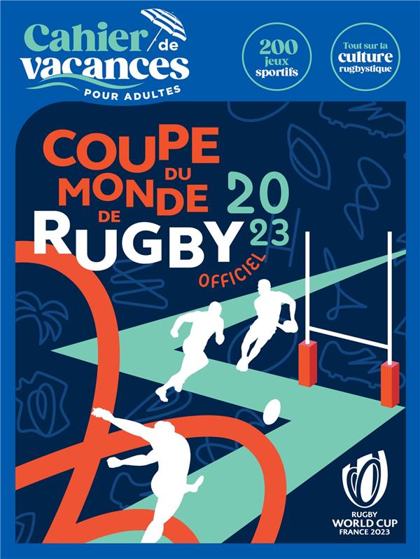 Cahier de vacances coupe du monde de rugby 2023 officiel