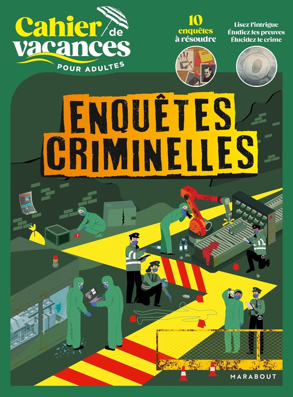Cahier de vacances enquetes criminelles