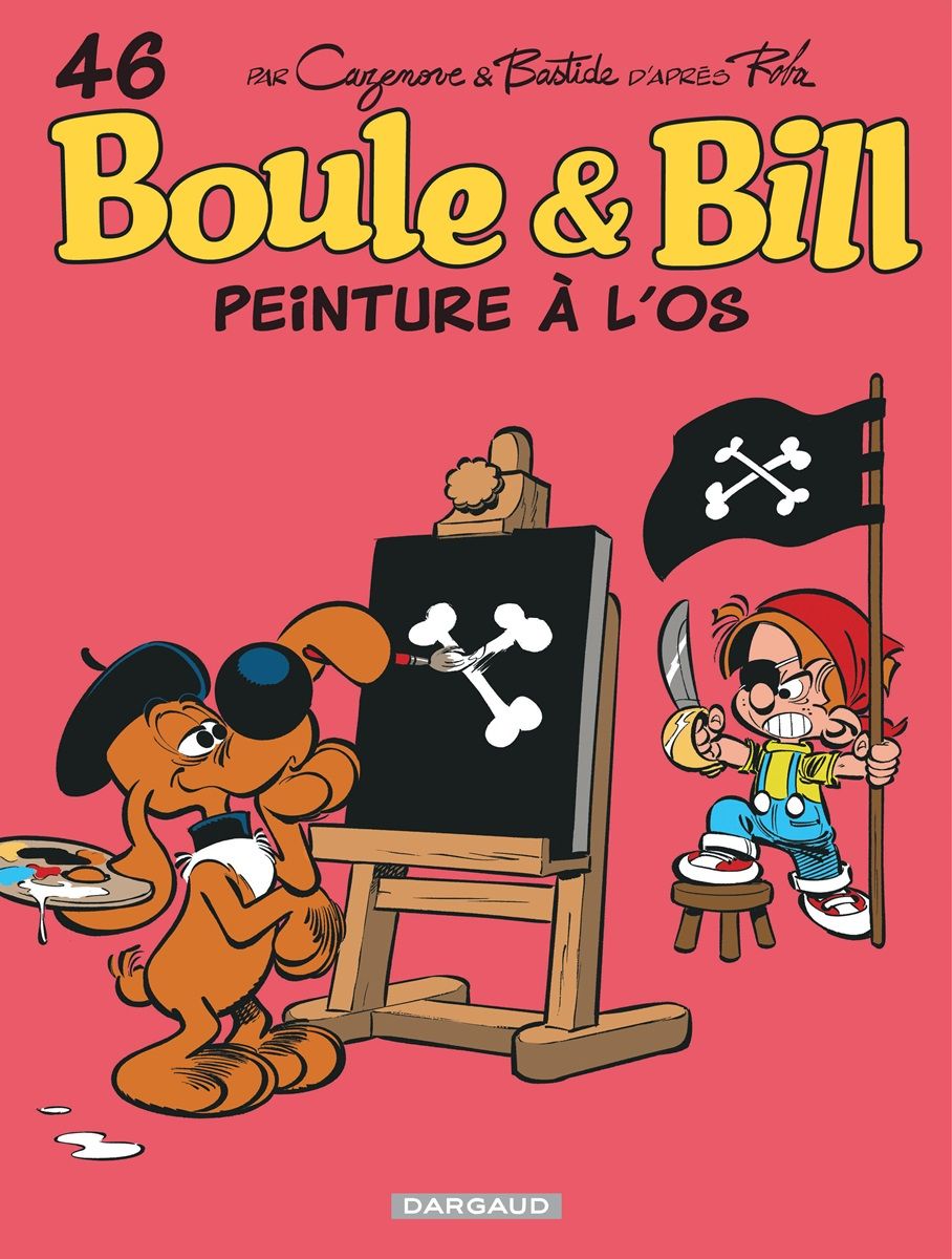 Boule & bill - tome 46 - peinture a l'os