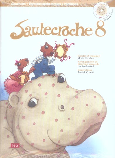 SAUTECROCHE 8 (LIVRE CD)