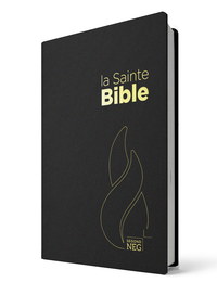 BIBLE SEGOND NEG, COMPACTE, NOIRE - COUVERTURE SOUPLE, FLEXA