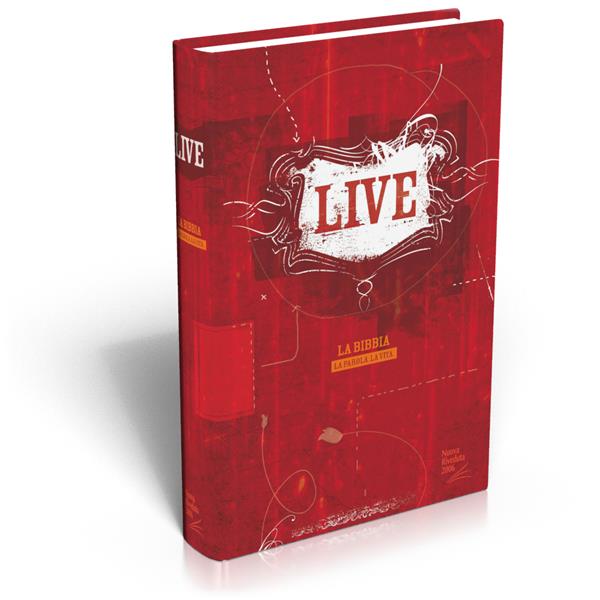 BIBLE LIVE : NR2006 RELIURE RIGIDE ROUGE