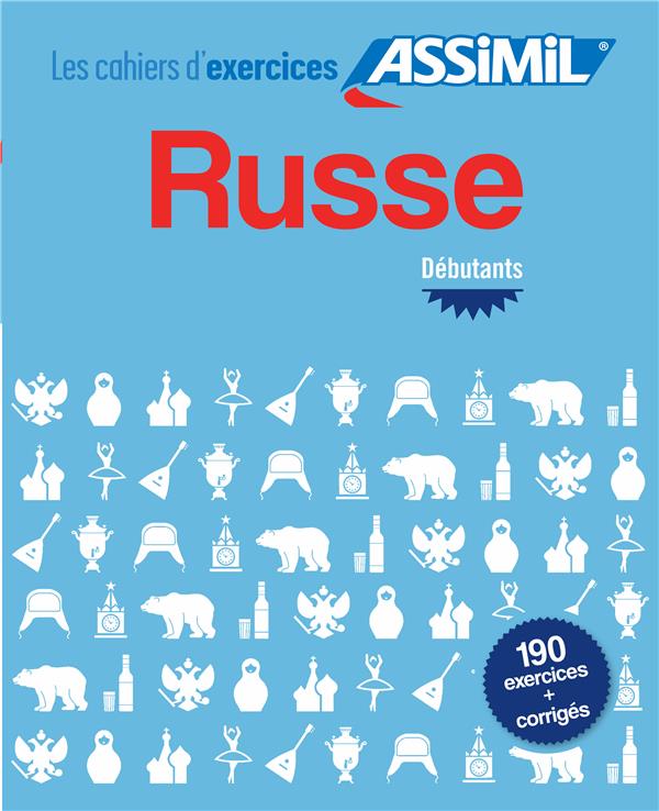 Cahier exercices russe debutant