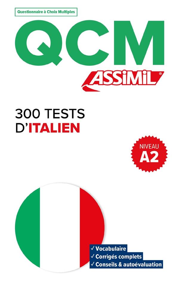 QCM 250 TESTS ITALIEN A2