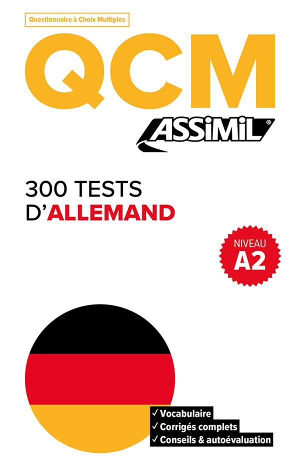 QCM 300 TESTS ALLEMAND A2