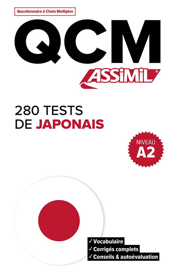 QCM 280 TESTS JAPONAIS A2