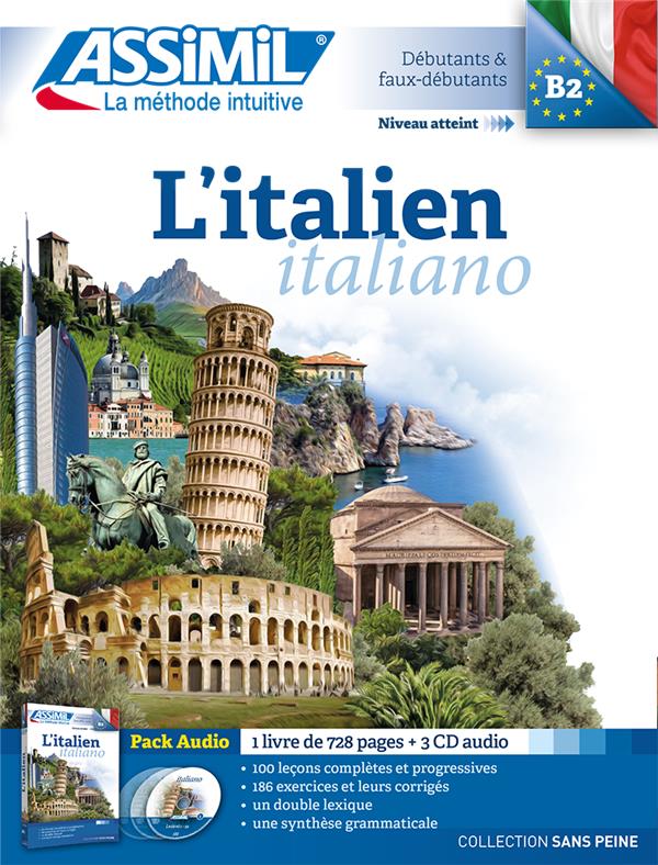 L'italien (pack cd audio)