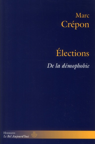 ELECTIONS - DE LA DEMOPHOBIE