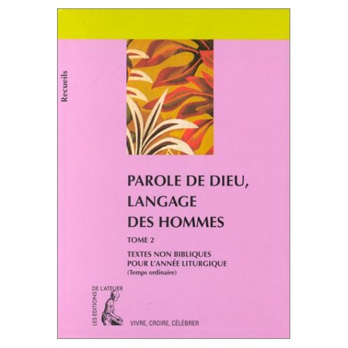 PAROLE DE DIEU, LANGAGE DES HOMMES T2