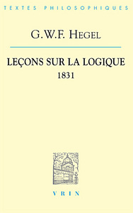 LECONS SUR LA LOGIQUE (1831)