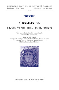 GRAMMAIRE - LIVRES XI-XII-XIII  LES HYBRIDES