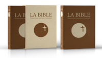 LA BIBLE - TRADUCTION OFFICIELLE LITURGIQUE  CUIR MARRON