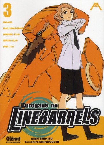 Kurogane no Linebarrels - Tome 3