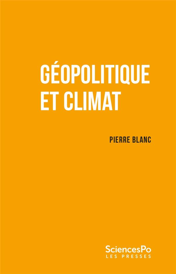 Geopolitique et climat