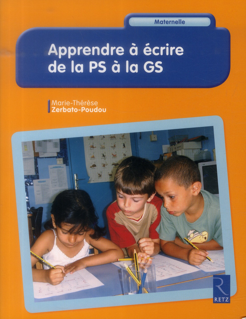 Apprendre a ecrire de la petite section a la grande section