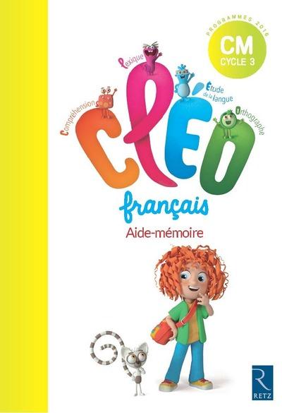 Pack de 6 ex aide-memoire cleo cm
