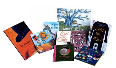 Pack de 8 albums a l'ecole des albums serie bleue