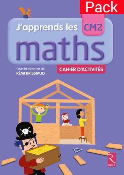 Pack de 6 j'apprends les maths cm2 - cahiers d'activites