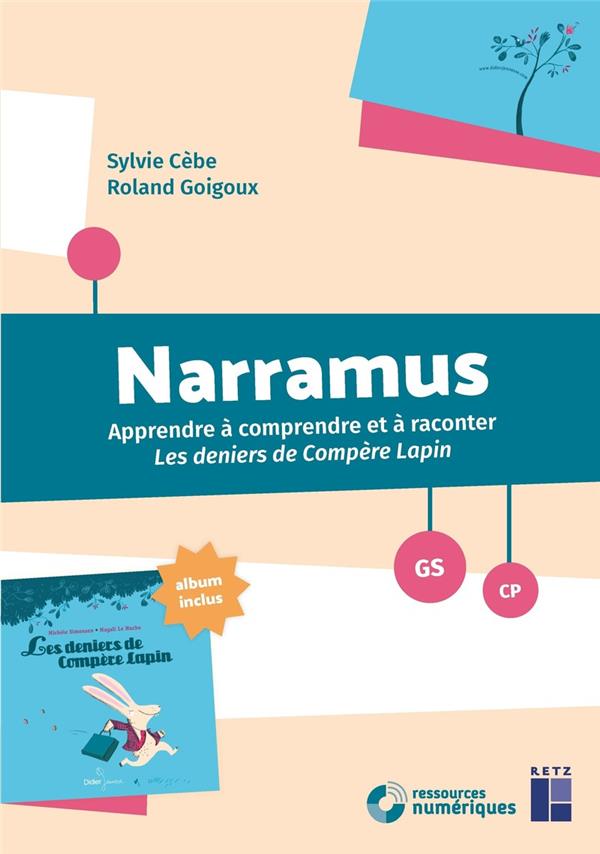 Narramus - les deniers de compere lapin gs +album + cd-rom