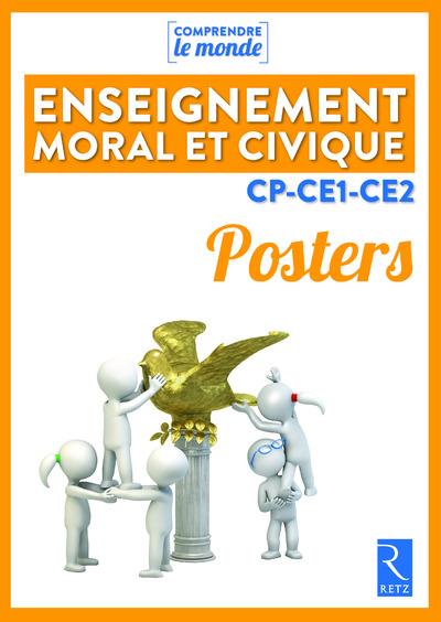 Posters enseignement moral et civique cycle 2 / cp-ce1-ce2