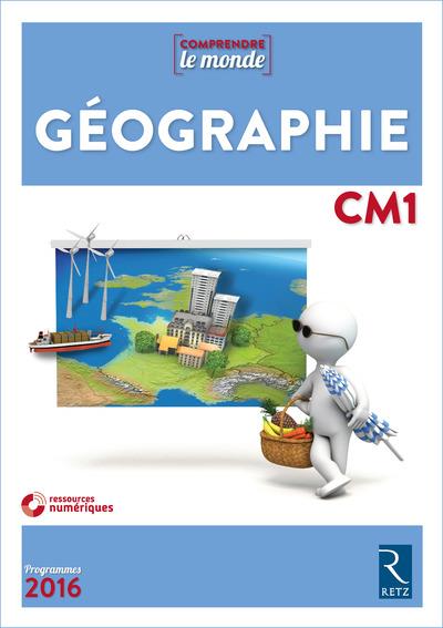 Geographie cm1 ne + evaluations + + cd-rom
