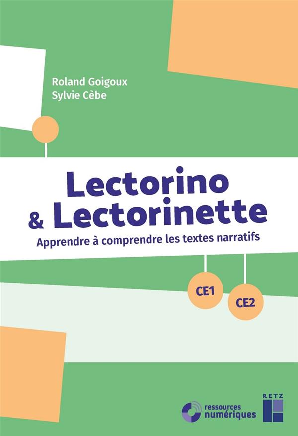 Lectorino et lectorinette ce1-ce2 + cd-rom + telechargement