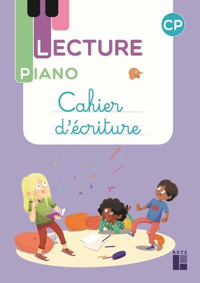 Lecture piano - cahier d'ecriture cp
