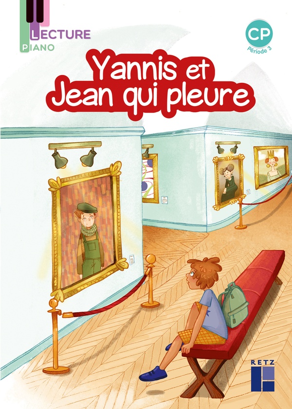 Piano cp - yannis et jean qui pleure - periode 3 serie 2 - pack de 5