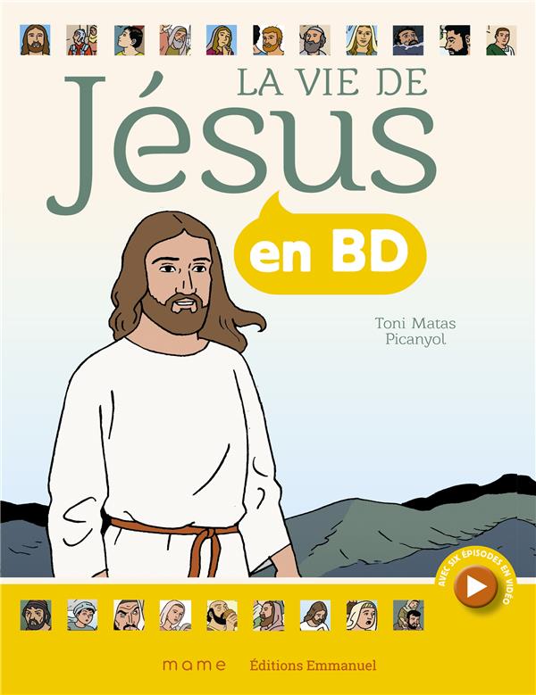 LA VIE DE JESUS EN BD - BROCHE
