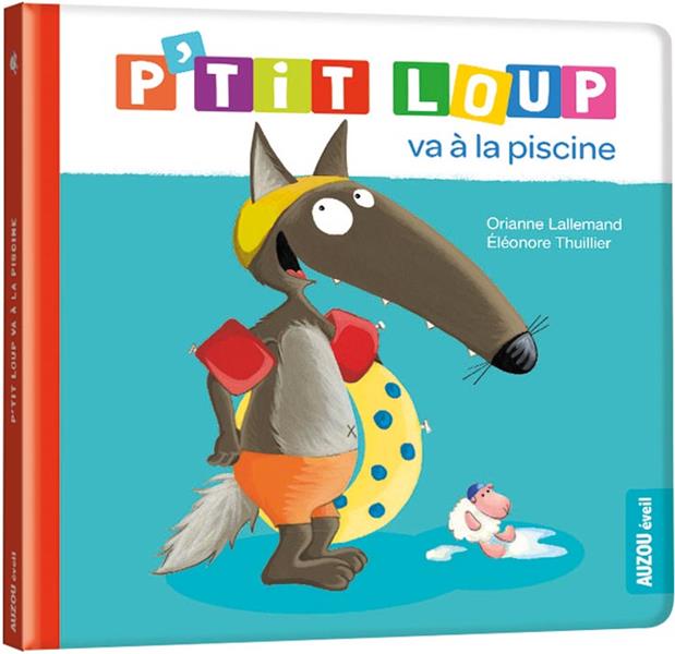 P'tit loup va a la piscine