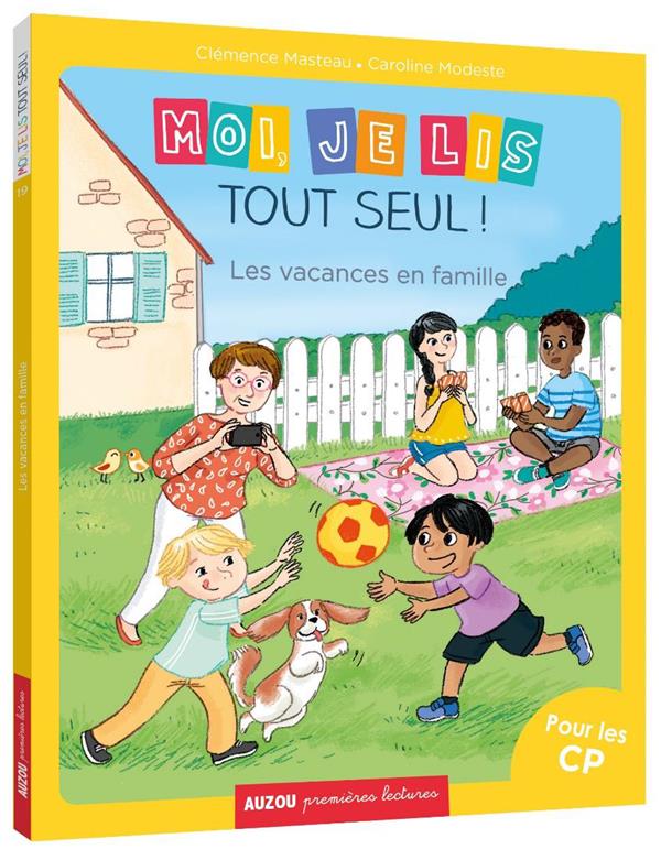 Moi je lis tout seul - moi, je lis tout seul - tome 19 - les vacances en famille