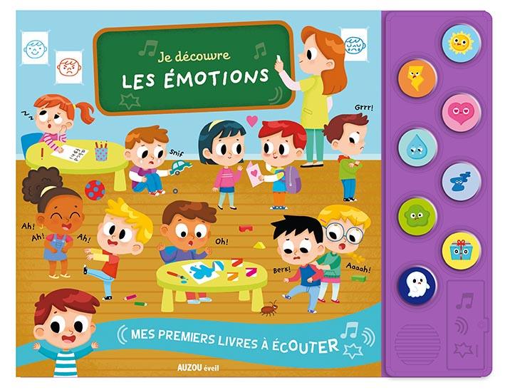 Mes premiers livres a ecouter - je decouvre les emotions