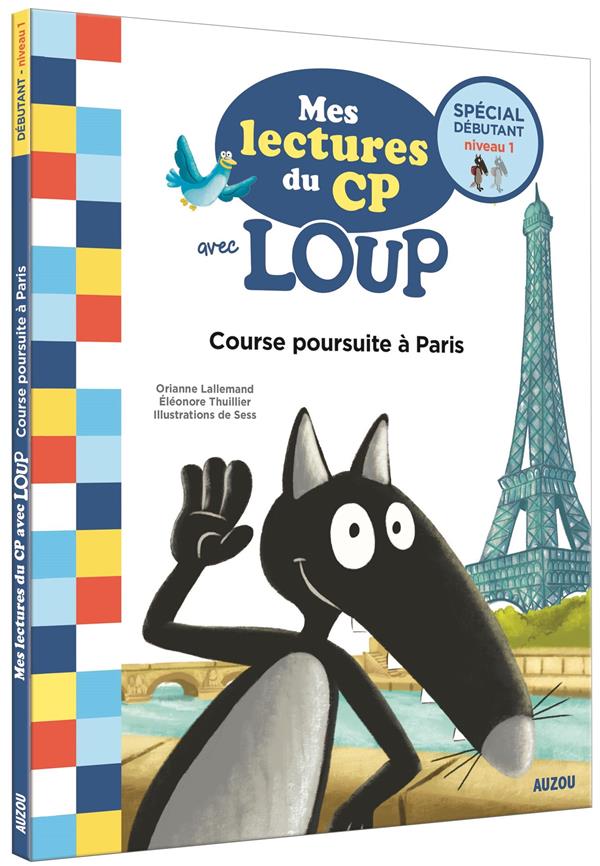 Course poursuite a paris - lecture loup cp