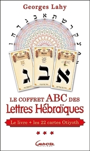LE COFFRET ABC DES LETTRES HEBRAIQUES - LE LIVRE + LES 22 CARTES D'OTIYOTH