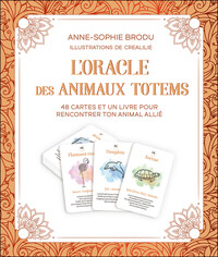 L'ORACLE DES ANIMAUX TOTEMS - COFFRET - 48 CARTES ET UN LIVRE POUR RENCONTRER TON ANIMAL ALLIE