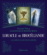 L&#039;ORACLE DE BROCELIANDE - LE LIVRE & LE JEU DE 53 CARTES - COFFRET