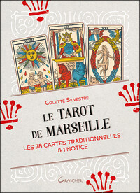 LE TAROT DE MARSEILLE - LES 78 CARTES TRADITIONNELLES & 1 NOTICE - COFFRET