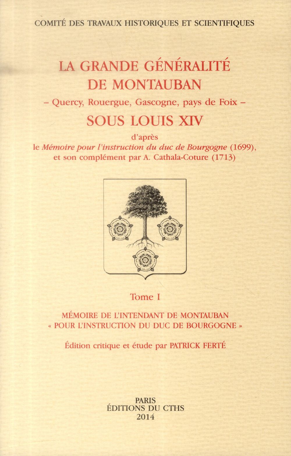 GRANDE GENERALITE DE MONTAUBAN SOUS LOUIS XV LOT DE 2 VOLUMES