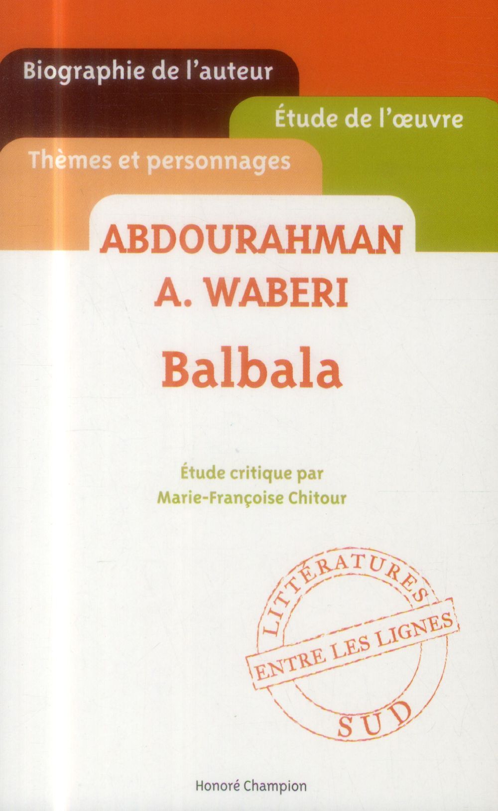 BALBALA. ABDOURAHMAN A.WABERI