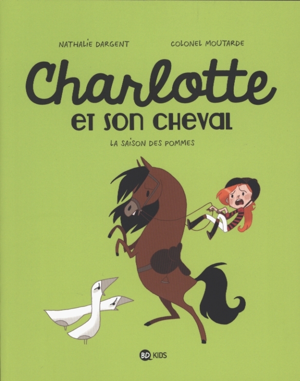 CHARLOTTE ET SON CHEVAL, TOME 01 - LA SAISON DES POMMES