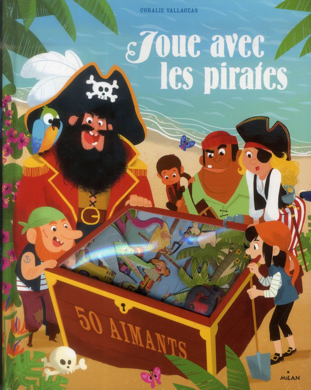 Joue avec les pirates - 50 aimants