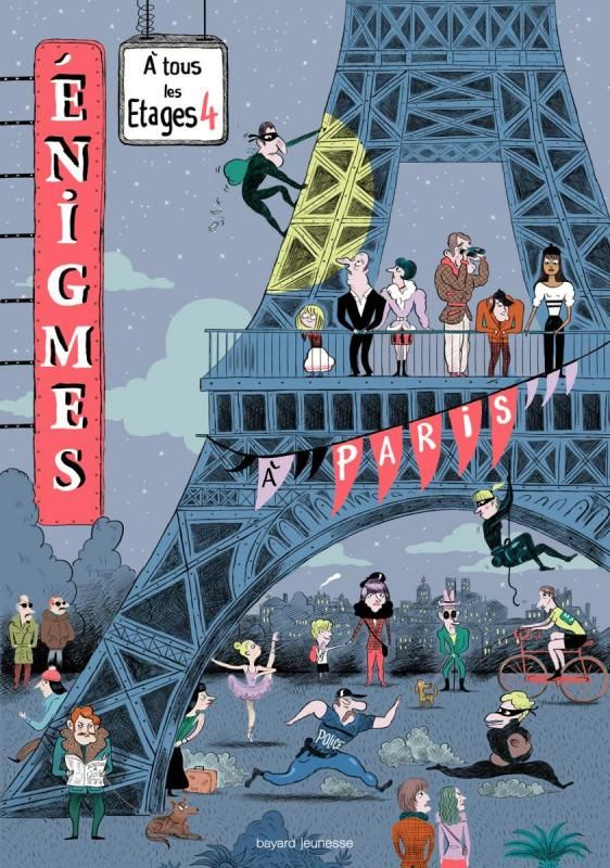 Enigmes a tous les etages t.4, a paris