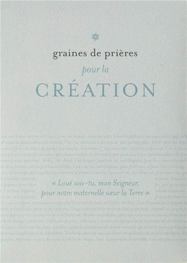 GRAINES DE PRIERES 4 - CREATION