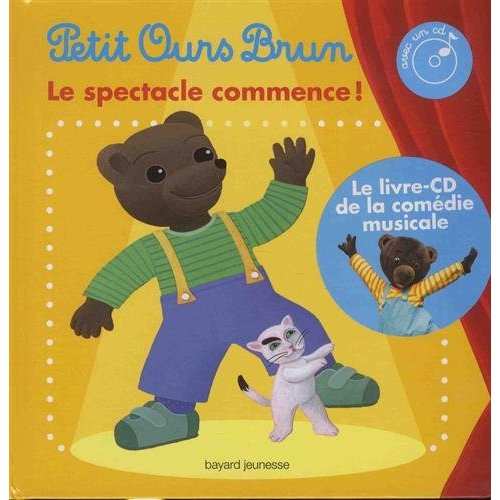 Le livre-cd du spectacle de petit ours brun