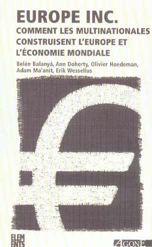 EUROPE INC.(POCHE) NOUVELLE EDITION - COMMENT LES MULTINATIONALES CONSTRUISENT