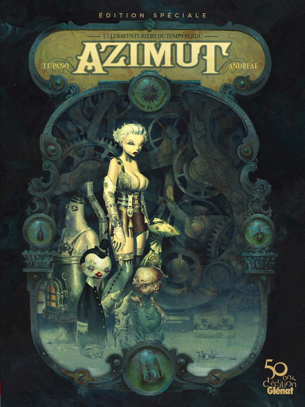 AZIMUT - TOME 01 - EDITION SPECIALE 50 ANS - LES AVENTURIERS DU TEMPS PERDU