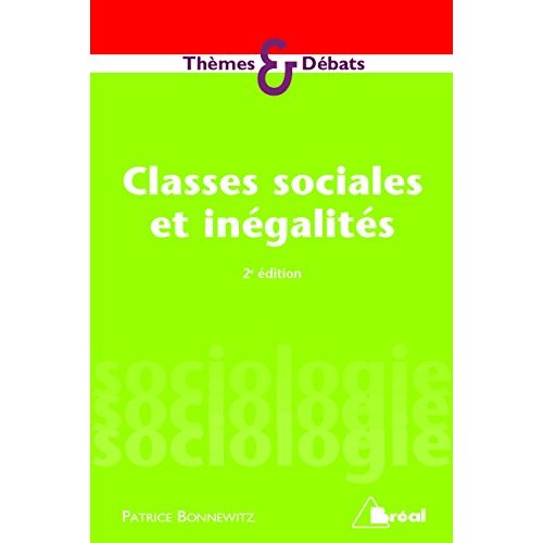 CLASSES SOCIALES ET INEGALITES
